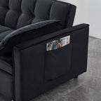 Sofa Bed With Pockets, 3 In 1 Convertible