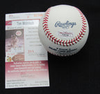 Tim McIntosh Signed/Auto Yankees 100th OML Baseball JSA  186772