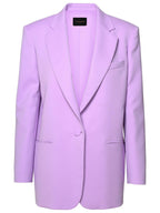 The Andamane Lilac Polyester Blazer Women