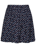 Kenzo 'Verdy By Kenzo' Blue Viscose Miniskirt Women