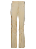 Blumarine Cream Acetate Blend Cargo Pants Women