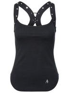 The Attico Black Cotton Top Women