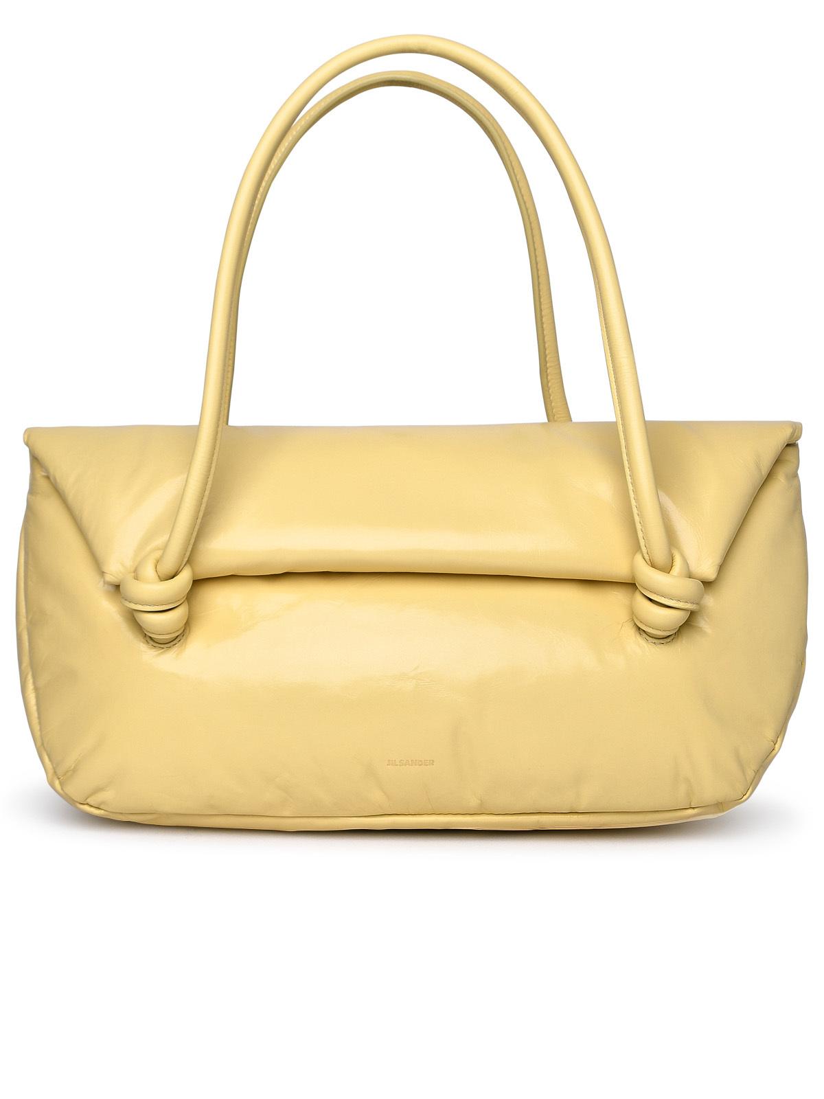 Jil Sander Yellow Leather Bag Women