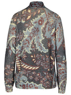 Etro Multicolor Wool Turtleneck Sweater Women