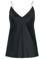 Max Mara 'Metello' Black Silk Top Women