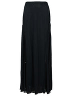Lanvin 'Flared' Black Viscose Blend Skirt Women