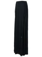 Lanvin 'Flared' Black Viscose Blend Skirt Women