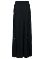Lanvin 'Flared' Black Viscose Blend Skirt Women