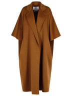 Max Mara 'Gitano' Brown Camel Wool Coat Women