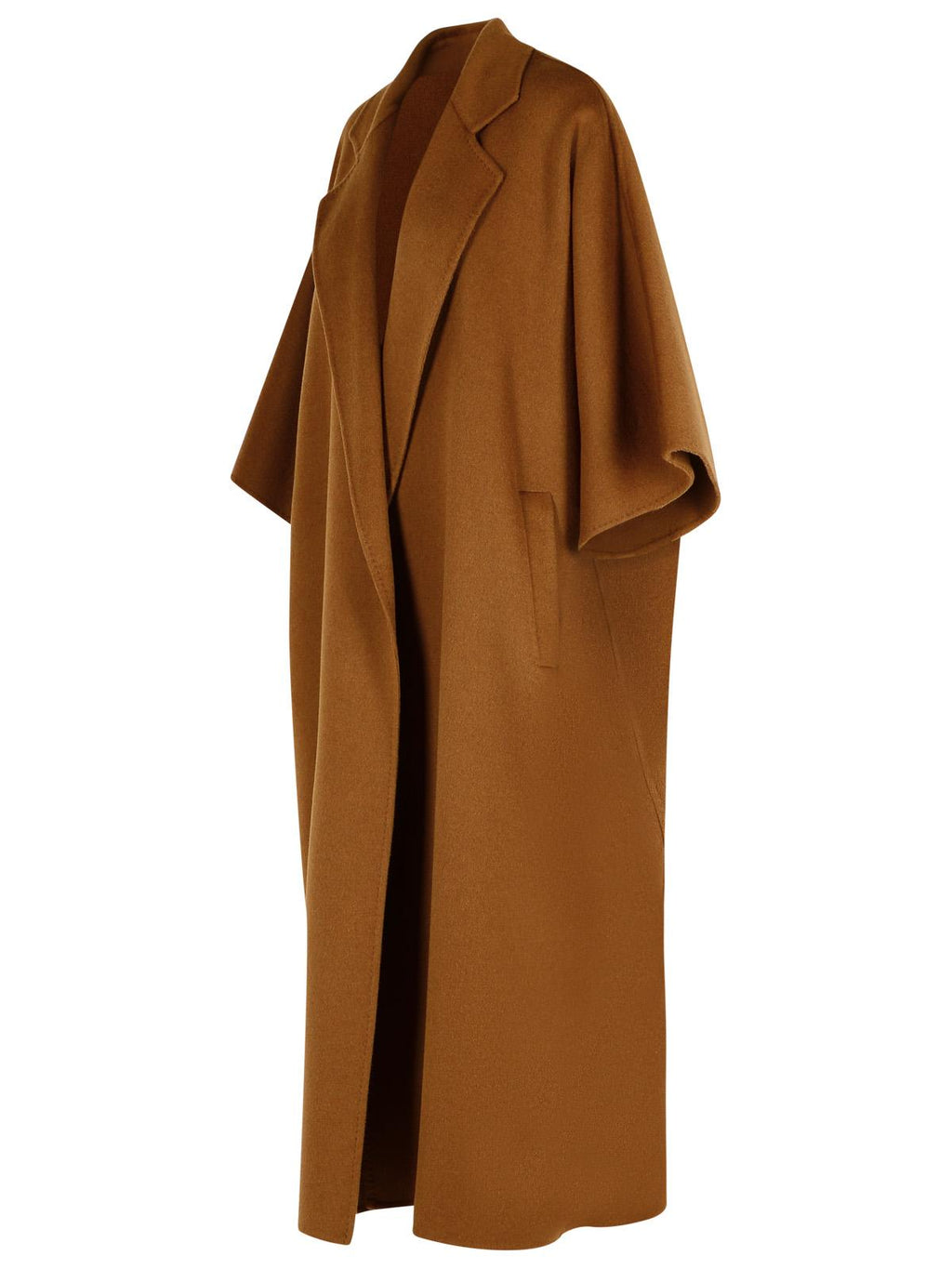 Max Mara 'Gitano' Brown Camel Wool Coat Women
