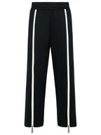 Palm Angels Track' Black Polyester Blend Pants Men