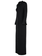Sportmax 'Nias' Black Viscose Strech Dress Women