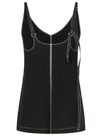 Sportmax 'Waser' Black Viscossa Tank Top Women