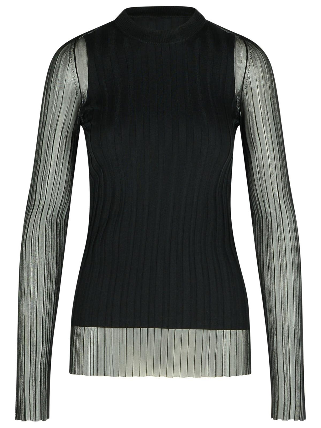 Sportmax 'Acino' Black Polyamide Blend Sweater Women