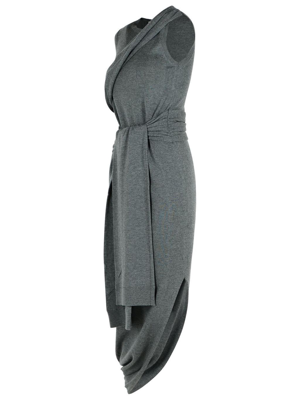 Jw Anderson Grey Wool Blend Dress Women