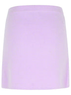 Self Portrait 'Crystal' Skirt In Lilac Viscose Blend Women