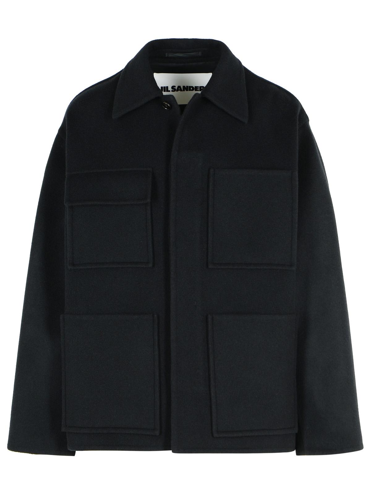 Jil Sander Black Cashmere Jacket Men