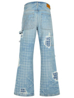 Amiri 'Carpenter' Light Blue Cotton Jeans Men