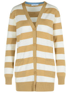 Max Mara 'Fiemme' Virgin Wool Sand Cardigan Women
