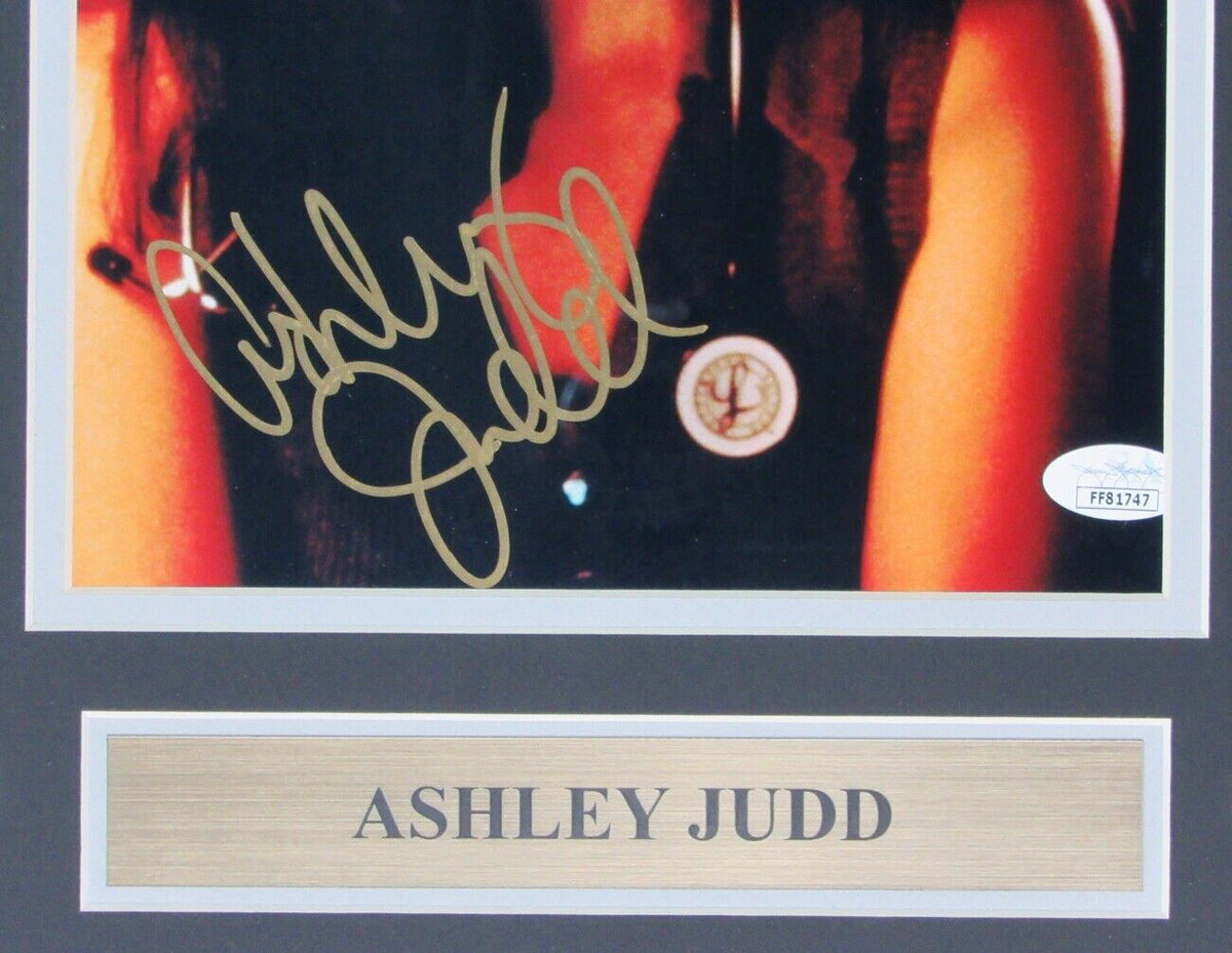 Ashley Judd Actress Signed/Autographed 8x10 Photo Framed JSA 155608