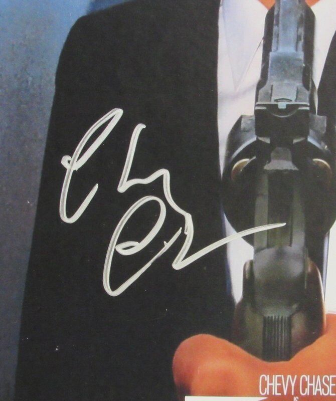 Chevy Chase Autographed 11x17 Movie Poster "Fletch" JSA