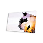 Cats Print On Acrylic Glass by Paul Haag