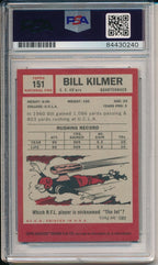 Bill Kilmer 49ers Signed/Autographed 2001 TOPPS Archive Card #151 PSA/DNA 164531