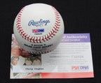 Philip Hughes Signed/Auto Yankees 100th OML Baseball PSA/DNA 186981