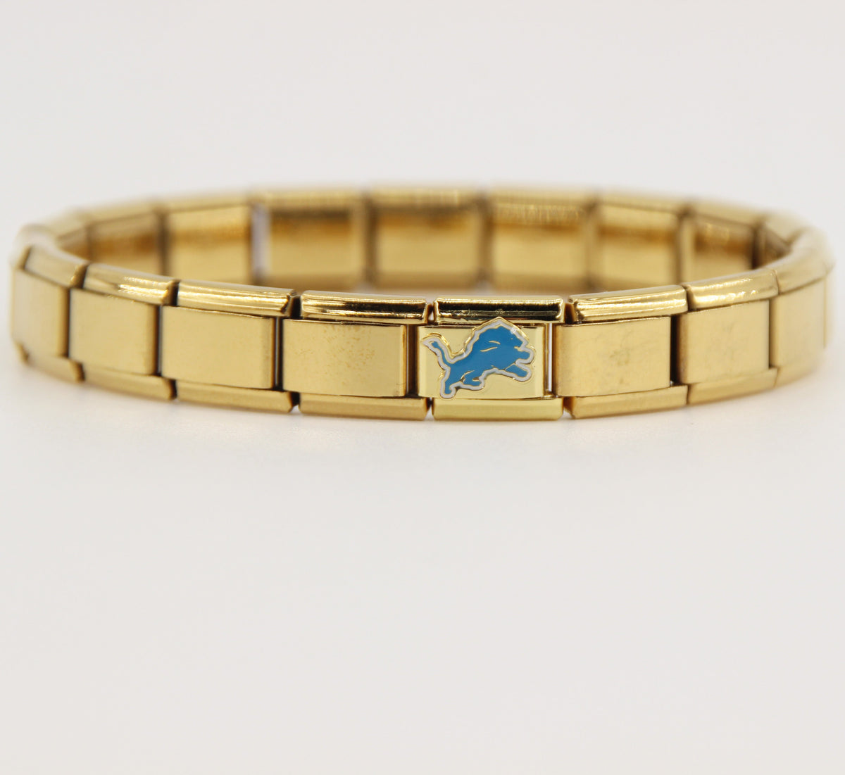 Football Team Logo Italian Charm Bracelet – Custom Gifts for Fans
