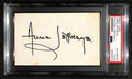 Anne Jeffreys Signed 3x5 Index Card Actress PSA/DNA 184304