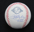 Daryl Boston Signed/Auto Yankees 100th OML Baseball MAB Inscr 187100