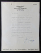 Irving Caesar Lyricist Autographed 1972 TLS Typed Letter Signed PSA/DNA 177046