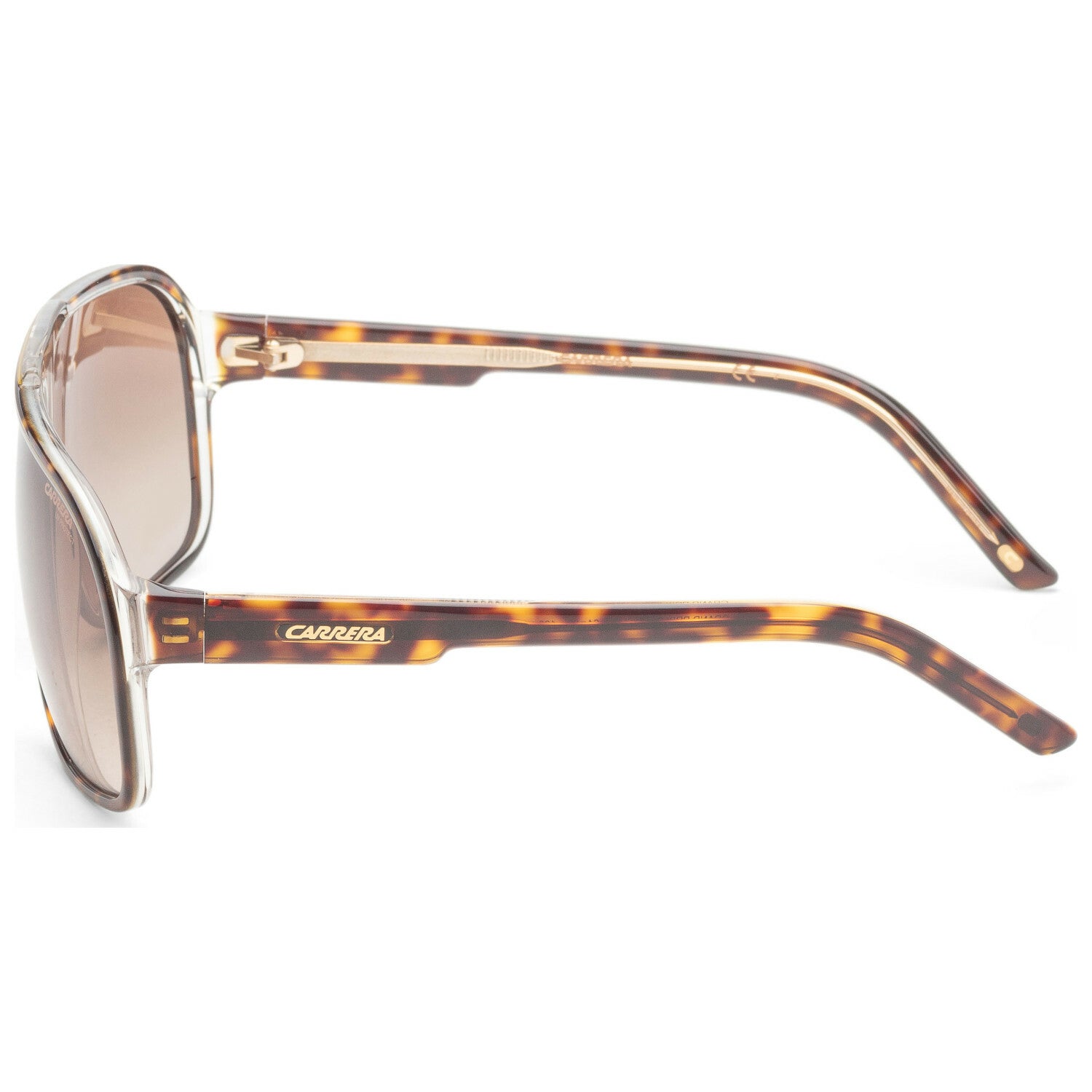 Carrera // Men's Shield Sunglasses // Havana + Brown Gradient