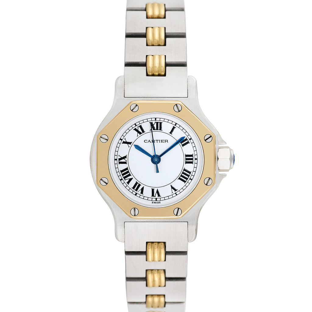 Cartier Ladies Santos Octagon Automatic // 764-TM211741 // Pre-Owned