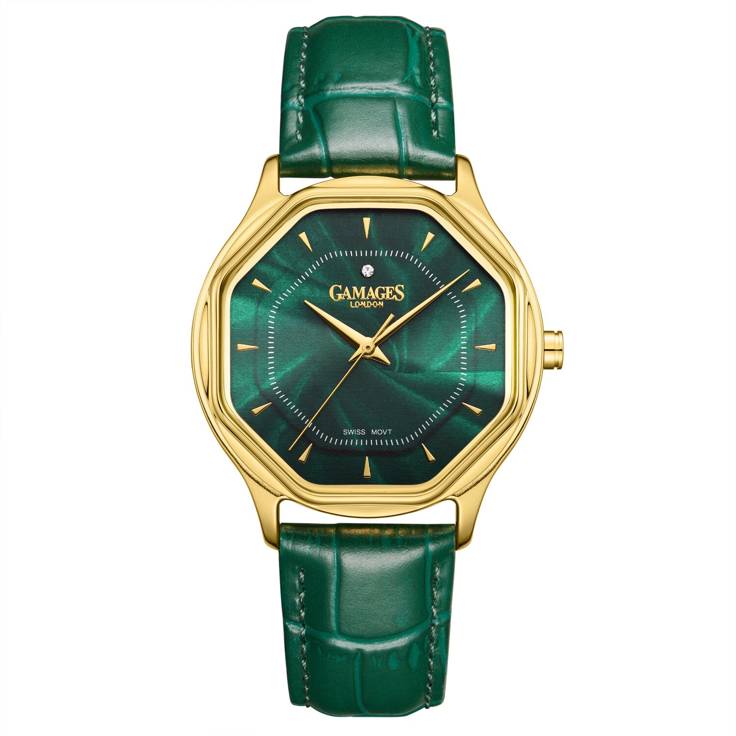 Gamages of London Ladies Amour Diamond Quartz // GAW701
