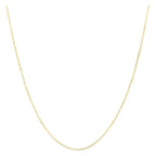 14k Yellow Gold French Cable Chain (1.30 mm)