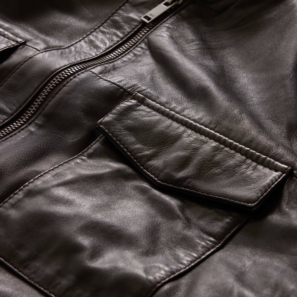Streve Jacket  // Dark Brown