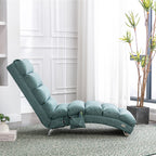 Massage Chaise Lounge Indoor, Ergonomic Electric Massage Lounger