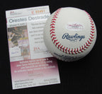 Orestes Destrade Signed/Auto Yankees 100th OML Baseball JSA 186631