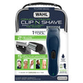 Wahl Clip N Shave Cordless Lithium Ion Grooming Kit - 2 in 1 Clipper and Shaver - 79486-MI