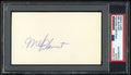 Mel Blount HOF Autographed 3x5 Index Card Pittsburgh Steelers PSA/DNA