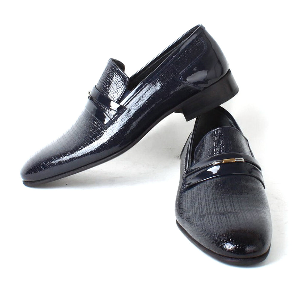 Nelson Dress Shoes // Dark Blue