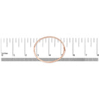 14K Gold 1.00 Cttw Half Eternity Diamond Bangle Bracelet (G-H Color, SI2-I1 Clarity) - 7" Inches
