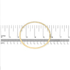 14K Gold 1.00 Cttw Half Eternity Diamond Bangle Bracelet (G-H Color, SI2-I1 Clarity) - 7" Inches