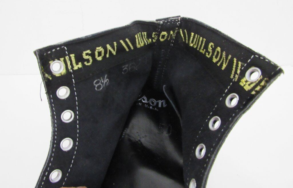 Pair of Vintage Wilson Riteweight Black Football Cleats Size 8.5  NIB 182906