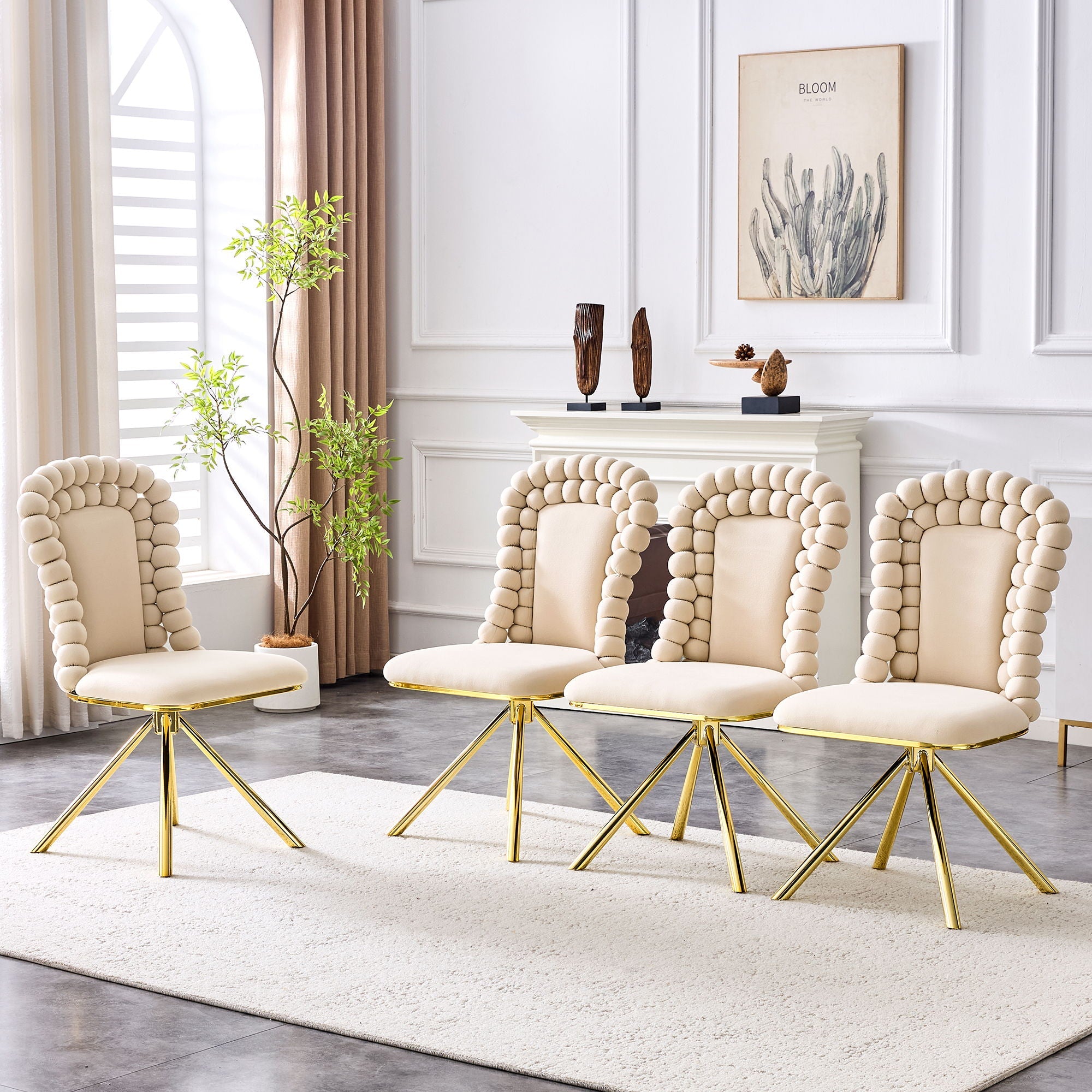 Puffy Bubble, Ball Chain Chair & Kitchen (Set of 2)