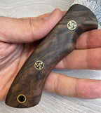 REAL DAMASCUS Hunting Knife Wenge Wood Handle - 150 Layers - Blacksmith Made - Camping Knife - Damascus Steel Knife - Survival Knife