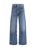 Straight Jeans Short Wave