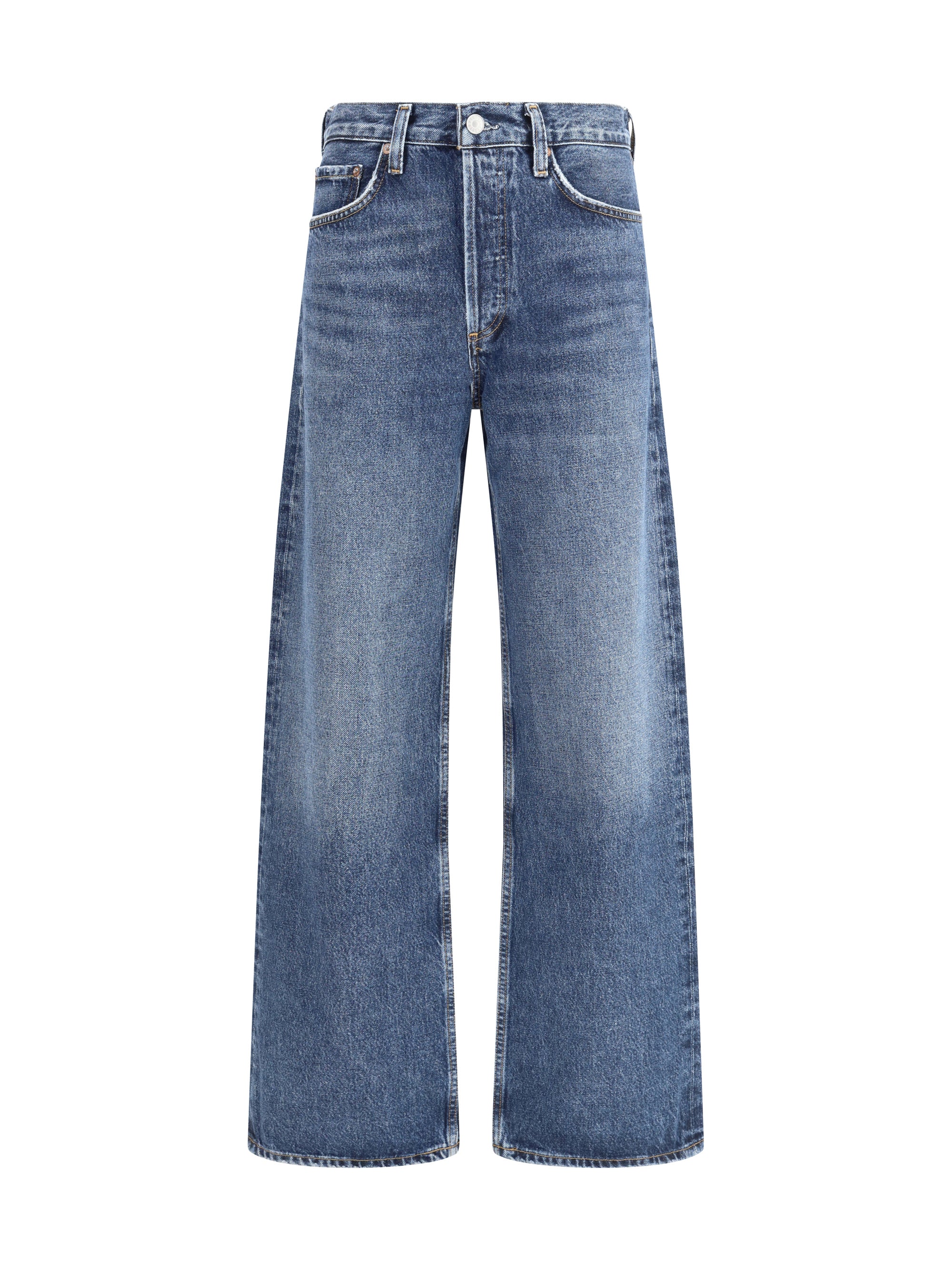 Straight Jeans Short Wave