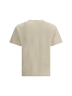 Cotton T-Shirt Chalk/Ice Blue